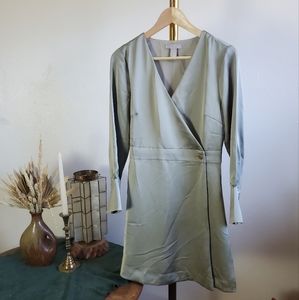 H&M Silk Wrap Dress